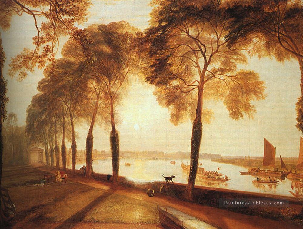 Terrasse Mortlake 1826 romantique Turner Peintures à l'huile